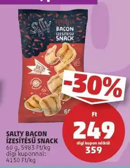 PENNY SALTY BACON ÍZESÍTÉSŰ SNACK ajánlat