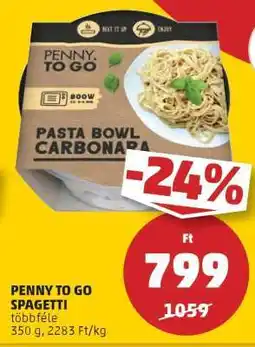 PENNY PENNY TO GO SPAGETTI ajánlat