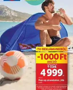 Lidl CRIVIT Pop-up strandsátor ajánlat