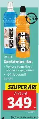 Lidl OSHEE Izotóniás ital ajánlat