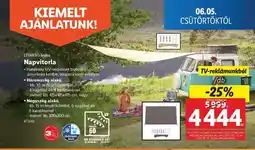 Lidl LIVARNO HOME Napvitorla ajánlat