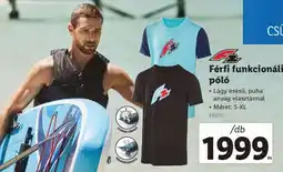 Lidl Férfi funkcionális póló ajánlat