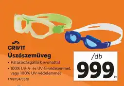 Lidl CRIVIT Úszószemüveg ajánlat