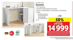 Lidl LIVARNO home Íróasztal ajánlat