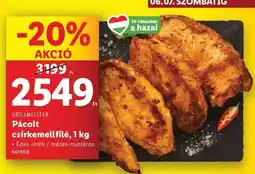 Lidl GRILLMEISTER Pácolt csirkemellfilé, 1 kg ajánlat