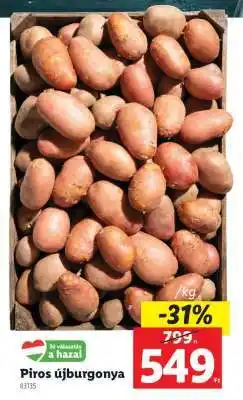 Lidl Piros újburgonya ajánlat