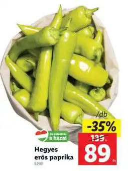 Lidl Hegyes erős paprika ajánlat