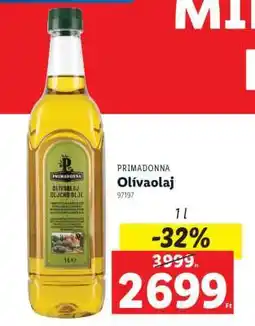 Lidl PRIMADONNA Olívaolaj ajánlat