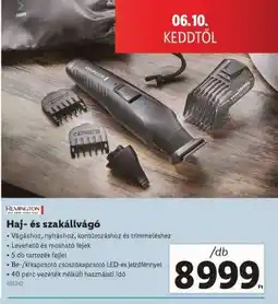 Lidl REMINGTON Haj- és szakállvágó ajánlat