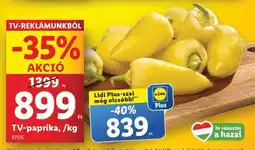 Lidl TV paprika ajánlat