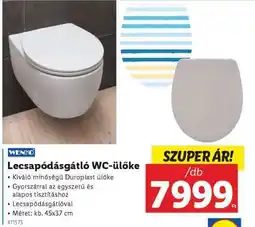 Lidl Lecsapódásgátló WC-ülőke ajánlat
