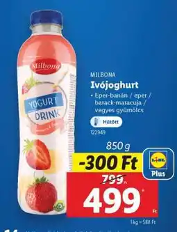 Lidl MILBONA Ivójoghurt ajánlat