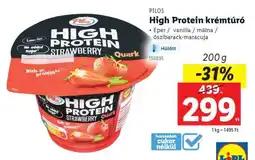 Lidl PILOS High Protein krémtúró ajánlat