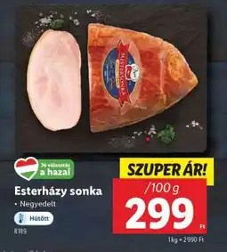 Lidl Esterházy sonka ajánlat