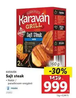 Lidl Karaván sajt steak ajánlat