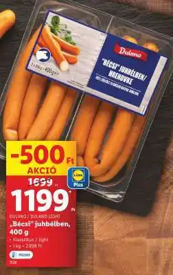 Lidl Dulano / Dulano light Bécsi juhbélben ajánlat