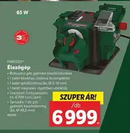 Lidl PARKSIDE Élezőgép ajánlat