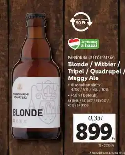 Pannonhalmi Főapátság Blonde