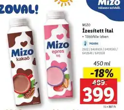 Lidl MIZO Ízesített ital ajánlat