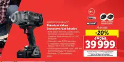 Lidl Parkside Performance Prémium akkus ütvecsavarozó készlet ajánlat