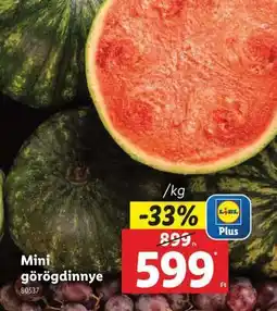 Lidl Mini görögdinnye ajánlat
