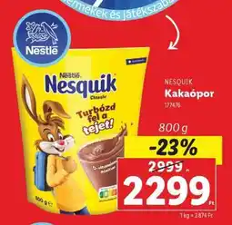 Lidl NESQUIK Kakaópor ajánlat
