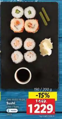 Lidl Sushi ajánlat