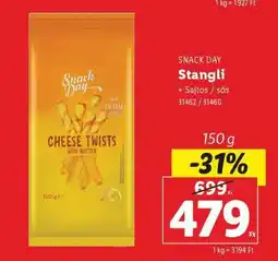 Lidl SNACK DAY Stangli ajánlat