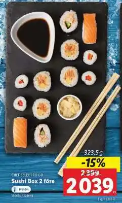 Lidl Sushi box 2 főre ajánlat