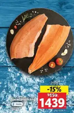 Lidl Lazacpisztráng ajánlat