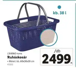 Lidl LIVARNO HOME Ruháskosár ajánlat