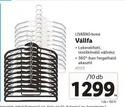 Lidl LIVARNO HOME Vállfa ajánlat