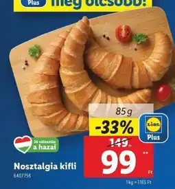 Lidl Nosztalgia kifli ajánlat
