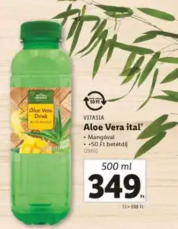 Lidl VITASIA Aloe Vera ital ajánlat