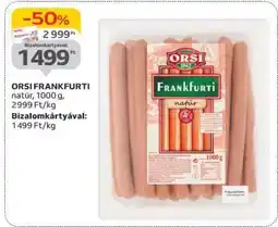 Auchan ORSI FRANKFURTI natúr ajánlat