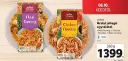 Lidl VITASIA Ázsiai jellegű egytálétel ajánlat