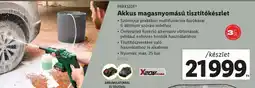 Lidl PARKSIDE Akkus magasnyomású tisztítókészlet ajánlat