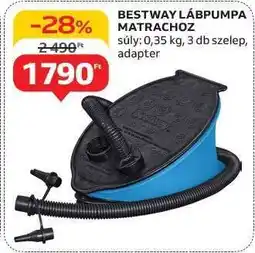 Auchan BESTWAY LÁBPUMPA MATRACHOZ ajánlat
