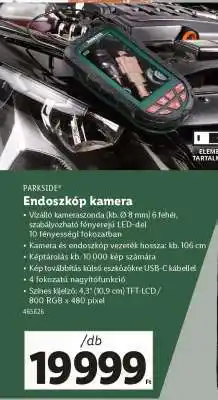 Endoszkóp kamera