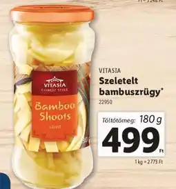Lidl Vitasia Szeletelt bambuszrügy ajánlat