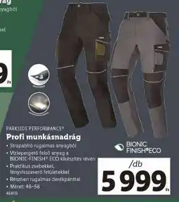 Lidl Profi munkásnadrág ajánlat