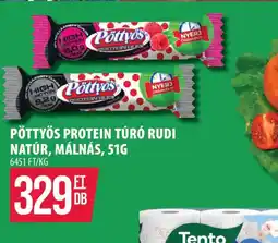 Coop Pöttyös Protein Túr Rudi ajánlat