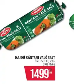 Coop Hajdú rántani val sajt ajánlat