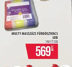 Coop Multy Masszázs Fürdőszivacs ajánlat