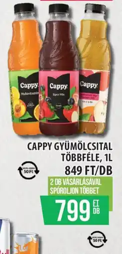 Coop Cappy Gyümölcsital ajánlat