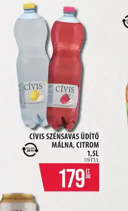 Coop Cívís Szénsavas Üdítő ajánlat