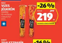 ALDI Mucci Vizes Jégkrém ajánlat