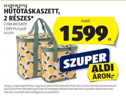 ALDI Hűtőtáska szett, 2 részes ajánlat