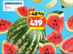 ALDI Görögdinnye ajánlat