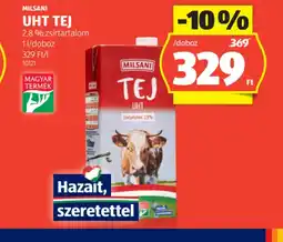 ALDI Milsani UHT Tej ajánlat